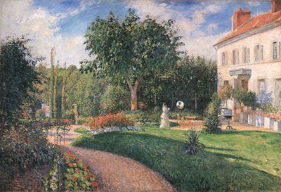 The Garden of Mathurins, Pontoise by Camille Jacob Pissarro